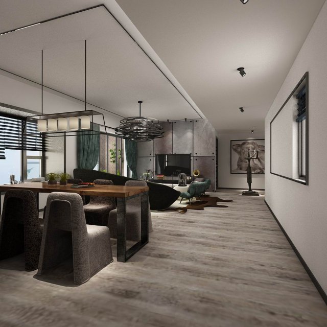 family - kitchen - restaurant 268 3Dモデル .c4d .max .obj .3ds .fbx .stl .blend 