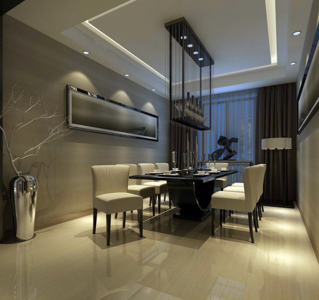 family - kitchen - restaurant 272 Model 3D .c4d .max .obj .3ds .fbx .stl .blend 