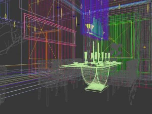family - kitchen - restaurant 272 3D Model