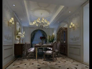 family - kitchen - restaurant 274 3D Model