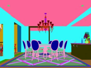family - kitchen - restaurant 275 3D Model