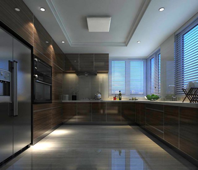 family - kitchen - restaurant 279 Model 3D .c4d .max .obj .3ds .fbx .stl .blend