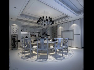 family - kitchen - restaurant 280 3D 모델