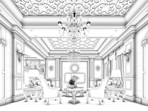 family - kitchen - restaurant 282 3D मॉडल