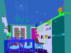 family - kitchen - restaurant 285 3D Model