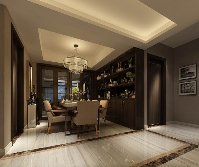 family - kitchen - restaurant 286 3D Модель .c4d .max .obj .3ds .fbx .stl .blend 