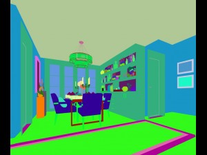 family - kitchen - restaurant 286 3D Модель