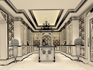 family - kitchen - restaurant 288 3D Model