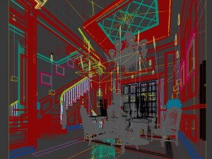 family - kitchen - restaurant 290 3D Модель