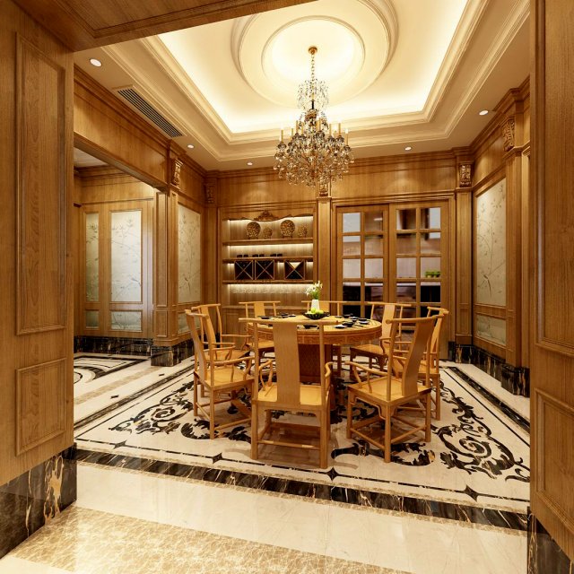 family - kitchen - restaurant 294 Modelo 3D .c4d .max .obj .3ds .fbx .stl .blend 