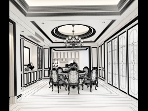 family - kitchen - restaurant 296 Modelo 3D