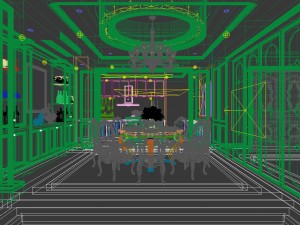 family - kitchen - restaurant 296 Modelo 3D