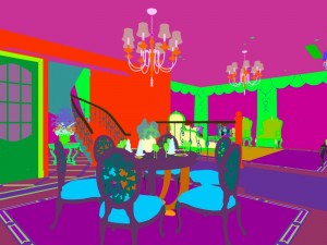 family - kitchen - restaurant 297 3D 模型
