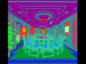 family - kitchen - restaurant 299 3D Модель