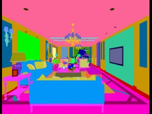 family - kitchen - restaurant 300 Modèle 3D