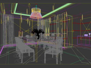 family - kitchen - restaurant 306 3Dモデル