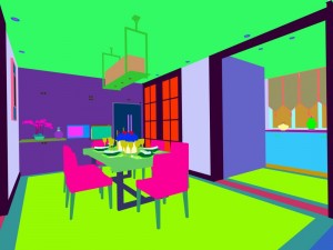 family - kitchen - restaurant 307 3D मॉडल