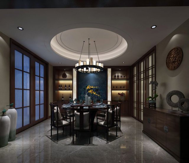 family - kitchen - restaurant 309 Modelo 3D .c4d .max .obj .3ds .fbx .stl .blend