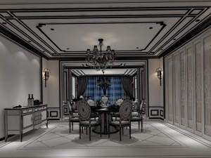 family - kitchen - restaurant 313 Modèle 3D
