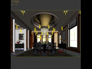 family - kitchen - restaurant 316 Modelo 3D
