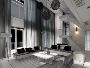 family - kitchen - restaurant 317 Modelo 3D