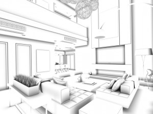 family - kitchen - restaurant 317 Modelo 3D