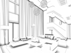 family - kitchen - restaurant 317 Modelo 3D