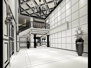 परिवार - रसोई - रेस्तरां 322 3D मॉडल