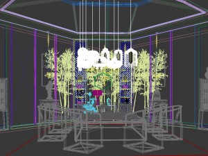 family - kitchen - restaurant 329 3D Model