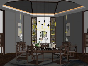 family - kitchen - restaurant 329 3D Model