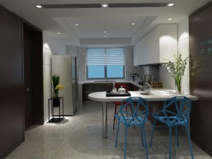 family - kitchen - restaurant 330 3D Model