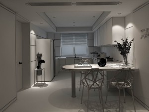 family - kitchen - restaurant 330 3D 模型