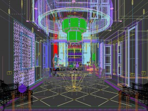 family - kitchen - restaurant 333 3D Model