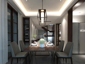 家庭 - 厨房 - 餐厅 336 3D 模型