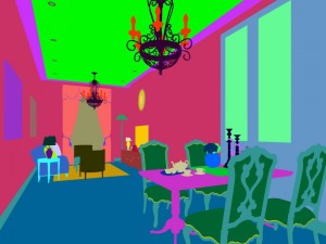 family - kitchen - restaurant 338 3D Модель