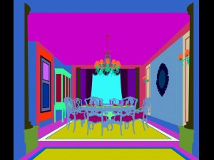 family - kitchen - restaurant 339 3D Model
