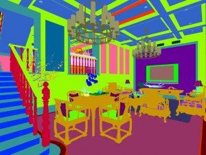 family - kitchen - restaurant 345 3D Model
