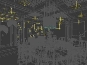 family - kitchen - restaurant 346 3D Model