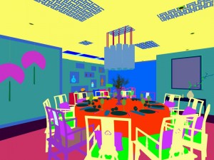 family - kitchen - restaurant 346 Modelo 3D