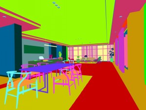 family - kitchen - restaurant 348 3D Model