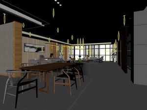 family - kitchen - restaurant 348 3D Model