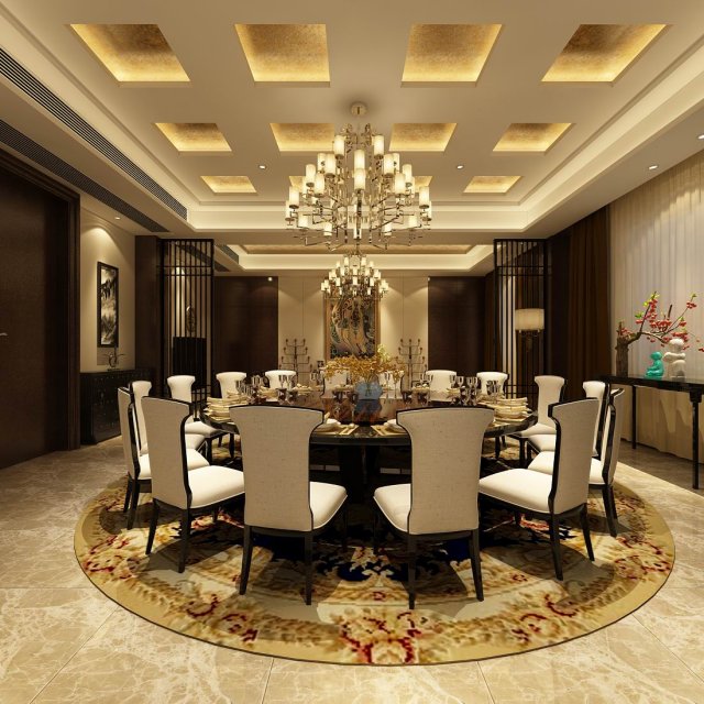 family - kitchen - restaurant 349 3D Модель .c4d .max .obj .3ds .fbx .stl .blend 