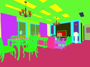 family - kitchen - restaurant 353 Modèle 3D