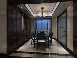 family - kitchen - restaurant 357 3D Model