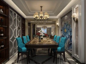 семья - кухня - ресторан 358 3D Модель