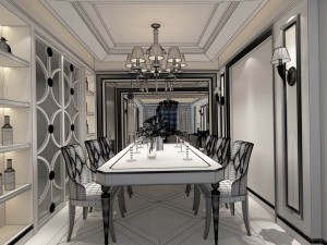 family - kitchen - restaurant 358 Modelo 3D