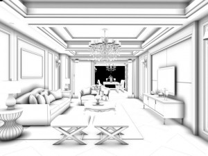 family - kitchen - restaurant 358 Modelo 3D