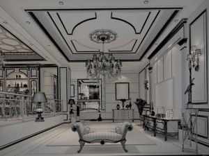 family - kitchen - restaurant 367 3D मॉडल