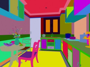 family - kitchen - restaurant 368 3D Model