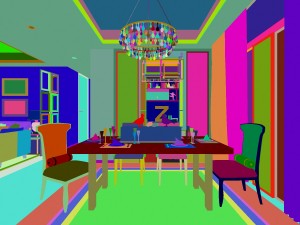 family - kitchen - restaurant 373 3D Model